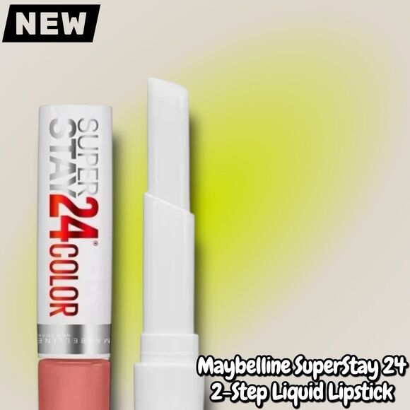 NEW Maybelline SuperStay 24 2-Step Liquid Lipstick – Shade 235 Loaded Latte - Picture 4 of 8